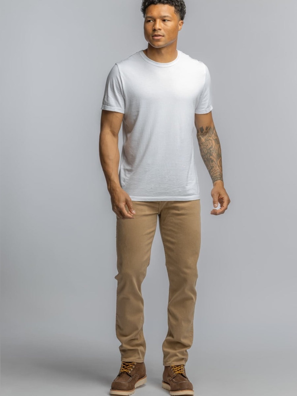 Revtown Automatic Men’s Khaki Jeans Slim Straight Fit  Size 36